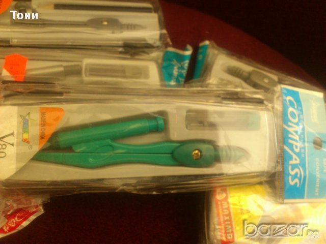 Пергел метален в кутия, снимка 4 - Ученически пособия, канцеларски материали - 15249518