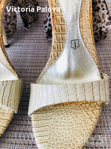 Модерни огледални сандали 1TO3, снимка 6 - Дамски обувки на ток - 26061386