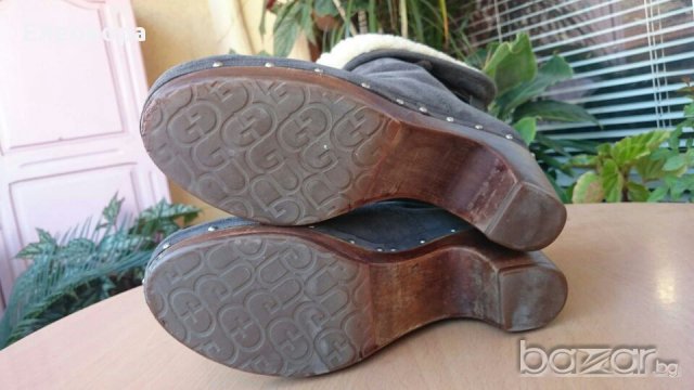 Боти на изгодна цена! Боти естествена овча кожа и вълна на марката UGG, снимка 2 - Дамски боти - 15631982