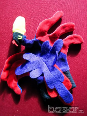 ‎Птица тукан, ръкавица-кукла за куклен театър и игра