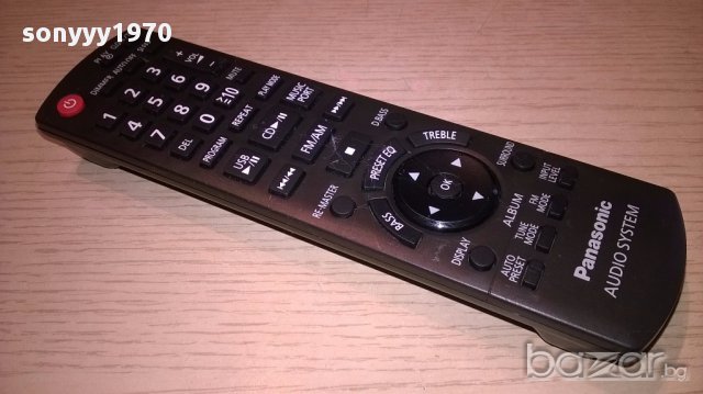 Panasonic remote control-audio-внос швеицария, снимка 10 - Други - 15664565