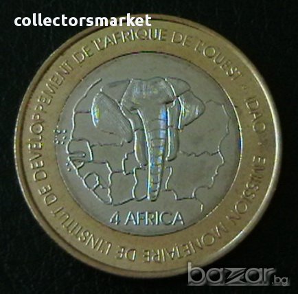 6000 франка 2003, Буркина Фасо, снимка 2 - Нумизматика и бонистика - 16430224