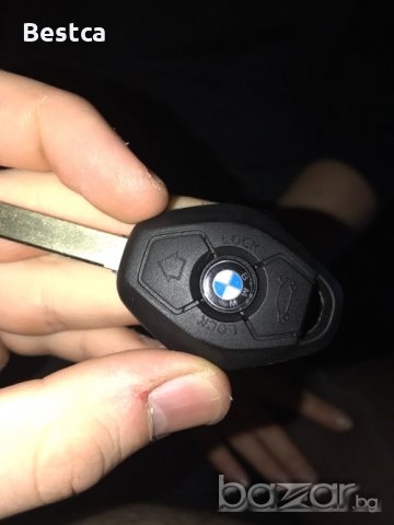 Нова BMW Кутийка за ключ тип "ромб" с острие 3 бутона, снимка 6 - Аксесоари и консумативи - 18815269