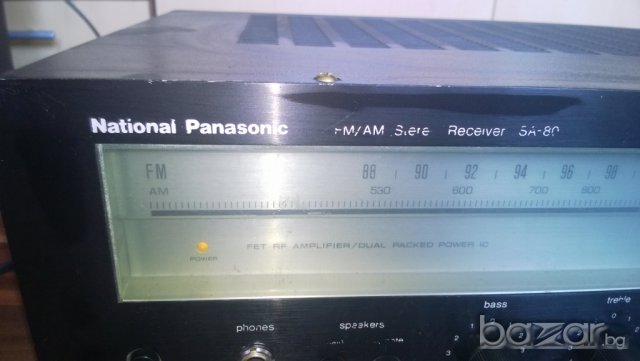 national panasonic sa-80 stereo receiver-japan-нов внос швеицария, снимка 15 - Ресийвъри, усилватели, смесителни пултове - 7454690