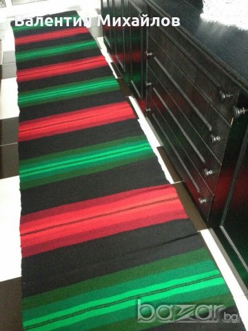 Нова ръчно тъкана вълнена пътека