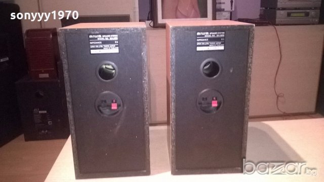 aiwa sx-lm99/6ohm-тонколони 2 бр-30х20х16см-внос швеицария, снимка 13 - Тонколони - 19248480
