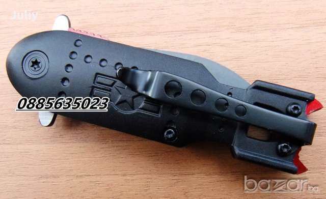 Джобна кама за самоотбрана Bombster, снимка 9 - Ножове - 9572357
