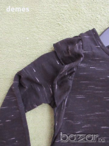 Блуза за момиче Н&М меланж, нова, размер 98/104 , снимка 2 - Детски Блузи и туники - 17514214