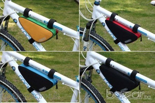 R O S W H E E L - Водоустойчива ЧАНТИЧКА за велосипеди-ТРИЪГЪЛНА, снимка 3 - Спортна екипировка - 6447661