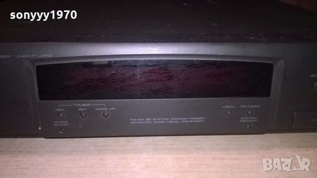 pioneer f-g210 tuner made in uk-внос англия, снимка 5 - Ресийвъри, усилватели, смесителни пултове - 22755408