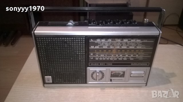 grumdig music boy 1100-ретро колекция-внос швеицария, снимка 6 - Радиокасетофони, транзистори - 23922344