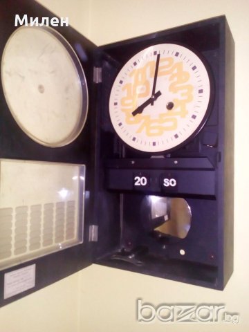 Профилактиран стенен часовник метрон с датник