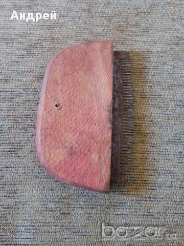 Старинно гребенче за добитък, снимка 6 - Антикварни и старинни предмети - 17993245