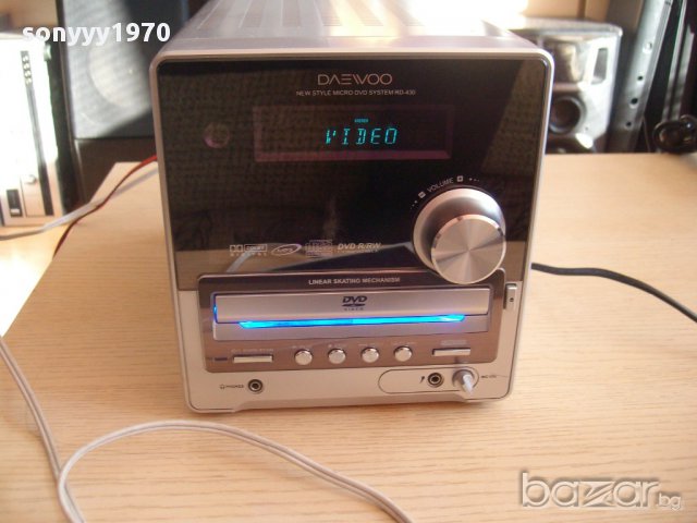 daewoo rd-430-cd-tuner-amplifier-aux-внос швеицария, снимка 1 - Ресийвъри, усилватели, смесителни пултове - 12095011