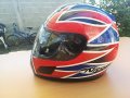 Мото каска Nitro Fibroglass размер М 58 см, снимка 3