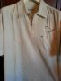 Блуза мъжка с къс ръкав от лен, снимка 1 - Блузи - 14315201
