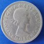  Монета Великобритания - 2 Шилинга 1958 г. Елизабет II, снимка 2
