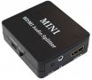 Mini HDMI Audio Splitter , снимка 1 - Ресийвъри, усилватели, смесителни пултове - 20253420