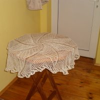 Плетени покривки на обръч, снимка 15 - Покривки за маси - 24242529