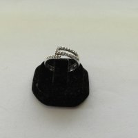 Сребърен пръстен  с цирконий - сребро проба 925 , снимка 5 - Пръстени - 21031314