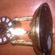 Hermle-made in germany-часовник-24/17см-внос швеицария, снимка 4 - Антикварни и старинни предмети - 16386142