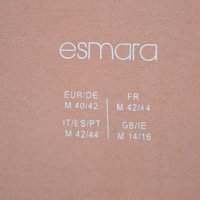 Блуза Esmara, бледо розова с дантела на гърба, снимка 3 - Тениски - 23897101
