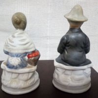 Керамични фигури 2 броя, снимка 2 - Антикварни и старинни предмети - 20520492