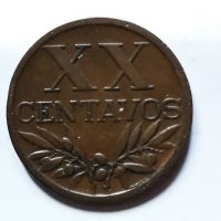 Португалия сет Две Монети 1944 и 1879, снимка 3 - Нумизматика и бонистика - 25402898