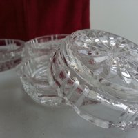  кристални чинийки , снимка 8 - Антикварни и старинни предмети - 20061841