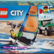 Продавам лего LEGO CITY 60149 - 4х4 с катамаран, снимка 1 - Образователни игри - 17119016