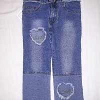 Нови дънки за момиче, снимка 1 - Детски панталони и дънки - 15566321