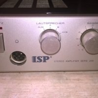&isp serie 200-stereo amplifier-made in japan-внос франция, снимка 5 - Ресийвъри, усилватели, смесителни пултове - 24351444
