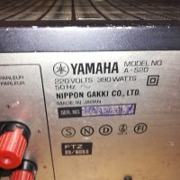 yamaha a-520-stereo amplifier-made in japan-внос швеицария, снимка 13 - Ресийвъри, усилватели, смесителни пултове - 21342635