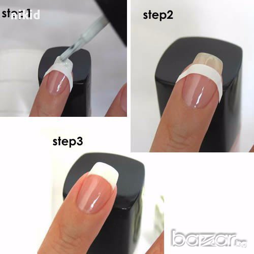 ленти  лентички за френски маникюр  лепенки за нокти , снимка 1