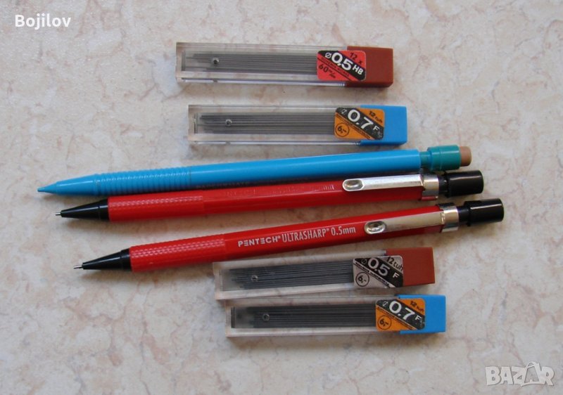 Продавам автоматични моливи и графити 0,5 и 0,7 , снимка 1