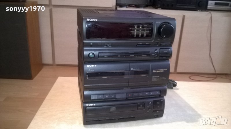 sony mini hifi-цд/тунер/дек-2бр/усилвател-внос швеицария, снимка 1