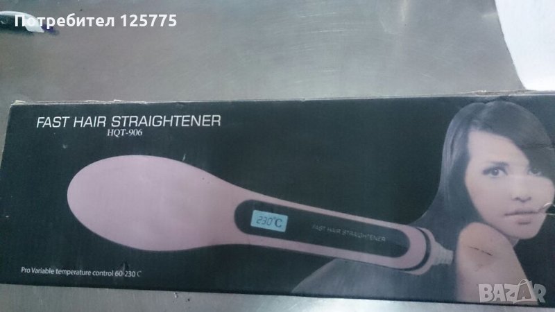 Нагряваща четка за коса, снимка 1