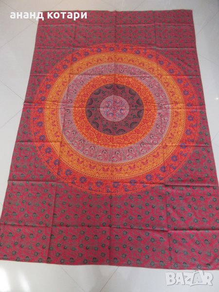 Индийски чаршафи тип мандала, снимка 1