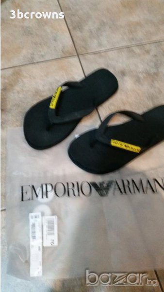 ARMANI мъжки чехли, снимка 1