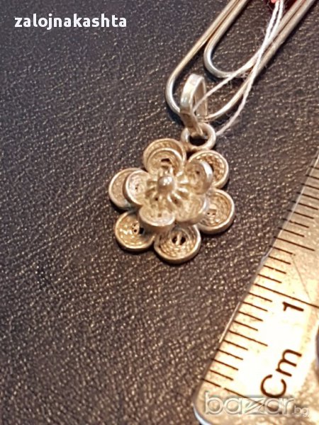 Сребърна висулка 1,55 гр., снимка 1