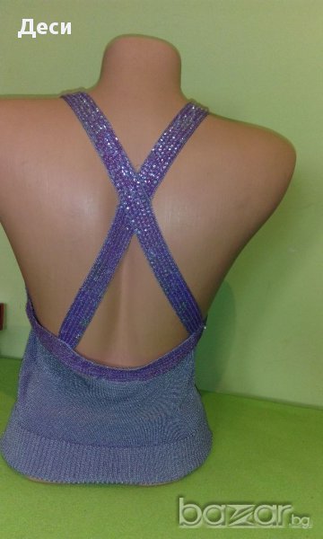 РАЗПРОДАЖБА марков топ с интересен гръб-РАМПРОДАЖБА, снимка 1