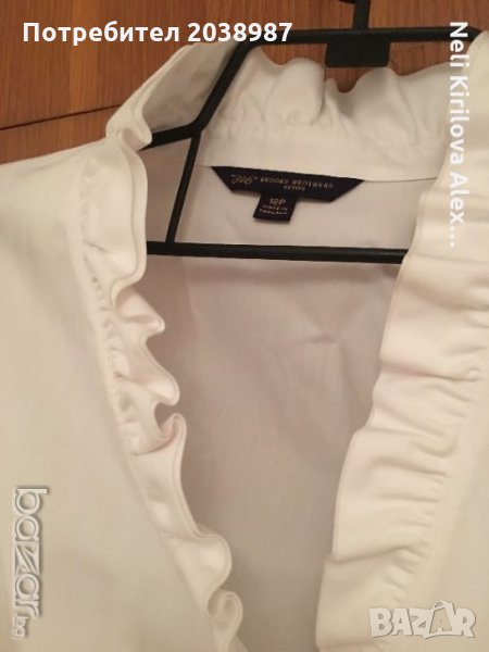 блуза бяла много официална  размер 12Р, снимка 1
