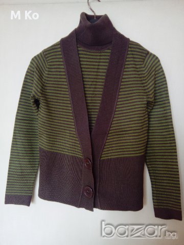 нов комплект - жилетка и поло без ръкави