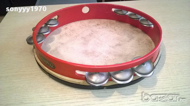 235lлв-АНТИК-Orfeus-оригинално даире-кожа дърво-37/6см, снимка 10 - Други - 14384638