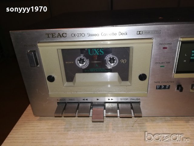 Teac cx-270-made in japan-нов внос швеицария, снимка 11 - Декове - 20565069