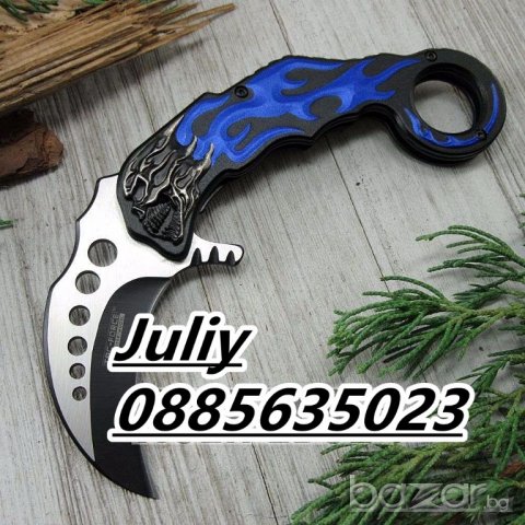 Карамбит  TAC FORCE TF-747BL, снимка 9 - Ножове - 18183954