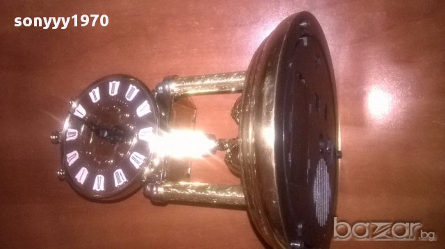 Hermle-made in germany-часовник-24/17см-внос швеицария, снимка 4 - Антикварни и старинни предмети - 16386142