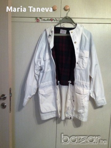 Дамско яке от памучен плат, снимка 2 - Якета - 16243508