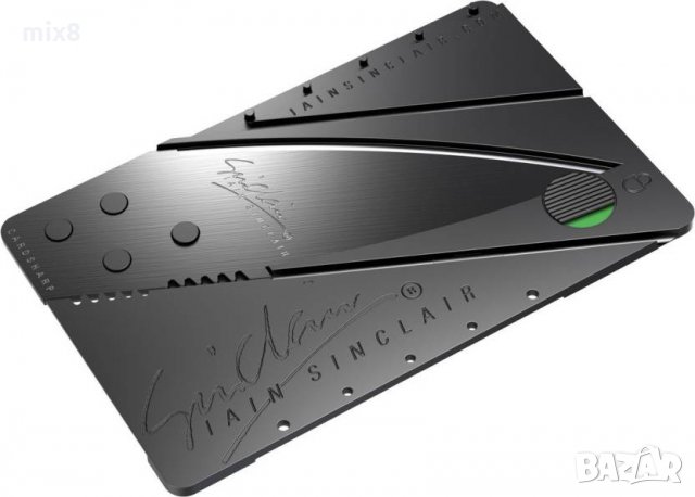 Нож с размерите на кредитна карта Cardsharp, снимка 5 - Ножове - 23590116