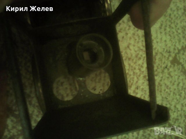 Старо влакче метално лампа нощна А 412 , снимка 13 - Колекции - 26069831